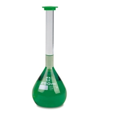 Veegee Scientific 200mL Sibata Volumetric Flasks, Snap Cap (Pack of 4) 2303A-200