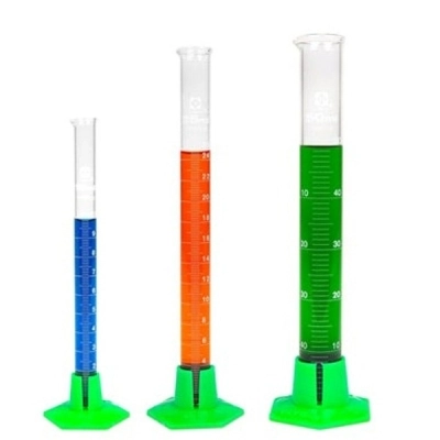 Veegee Scientific 10mL Graduated Cylinders, Student Grade (Pack of 6) 2355-10