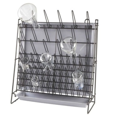 Veegee Scientific 90 Pieces Wire Drying Rack for Glassware 30201