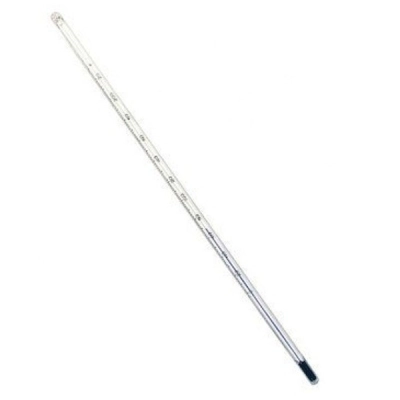 Veegee Scientific -30&deg; to 120&deg; F Range, Total, Serialized Immersion Glass Thermometers 80701E