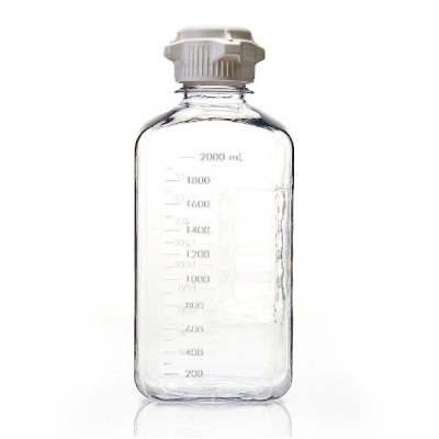 Foxx Life Sciences EZBio 2 L (2,000 mL) PC Media Bottles, Sterile, Autoclavable, 6/PK 138-6511-FLS