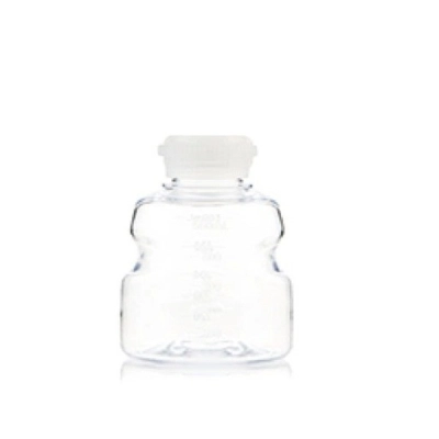 Foxx Life Sciences EZBiopure Round, PETG, 500mL, GL45 Neck with Cap, Sterile, 24/CS 517-1932-FLS