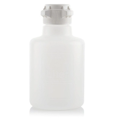 Foxx Life Sciences EZBio Round, PP, 5 Liter, No Spigot, VersaCap 83B, Non-Sterile, 1/CS 515-CF51-FLS