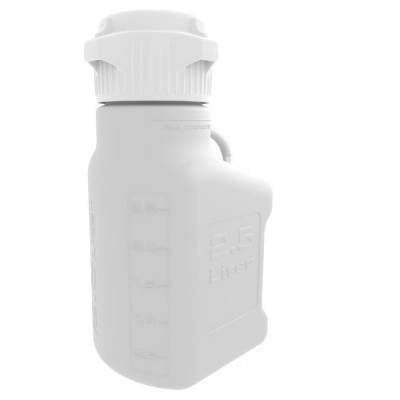 Foxx Life Sciences EZBio 2.5 L (0.5 Gal) Gamma Sterilized Double Bagged HDPE, 1/EA 512-5C51-FLS