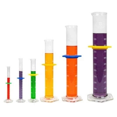 Veegee Scientific 500mL Graduated Cylinders, Class B (Pack of 2) 2351-500