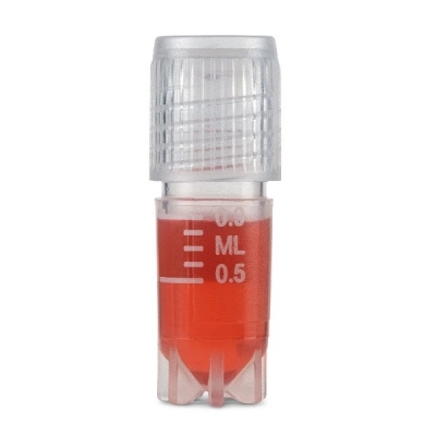 Globe Scientific Diamond Cryogenic Vials, 1.0ml, Sterile, External Threads, Attached CS/500 3030-1S