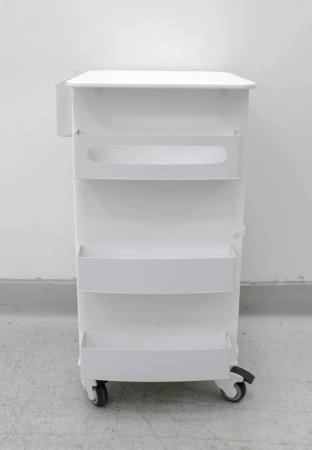 Fisher Scientific White Polyethylene MRI Core DX Lab Cart HDPE 50467332