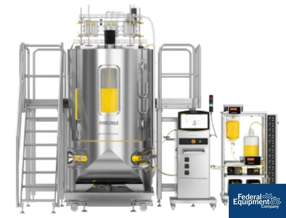 2,000 Liter Sartorius Biostat STR Single-Use Bioreactor