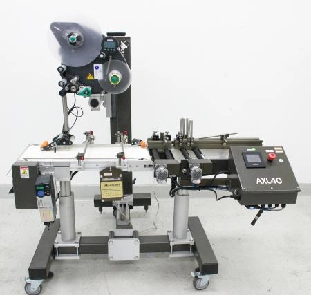 AccentLabel Automation Fully Automatic Pouch Labeler Model AXL40