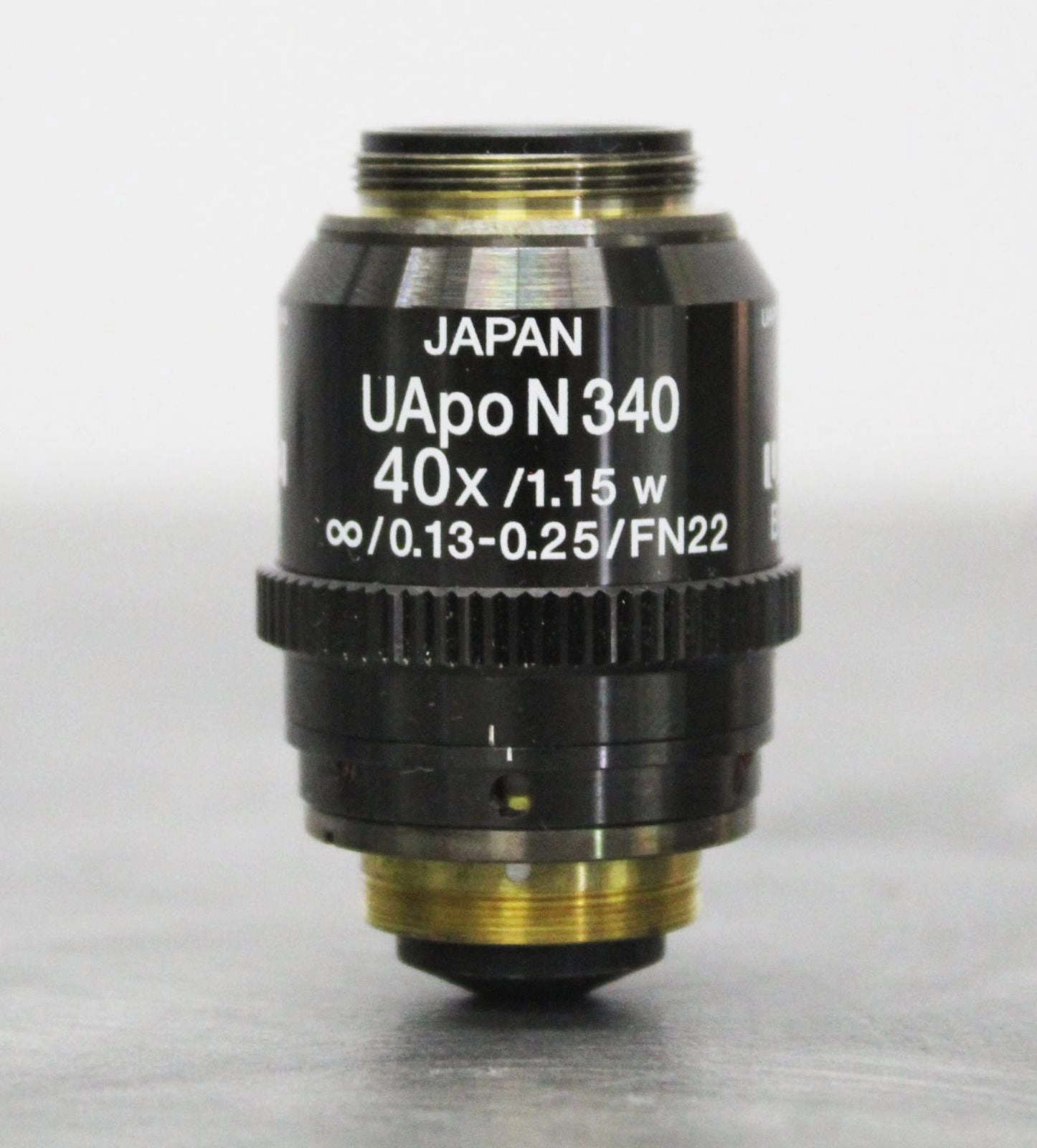 Olympus Microscope Infinity Objective UApoN340 40x/1.15 W 8/0.13-0.25/FN22