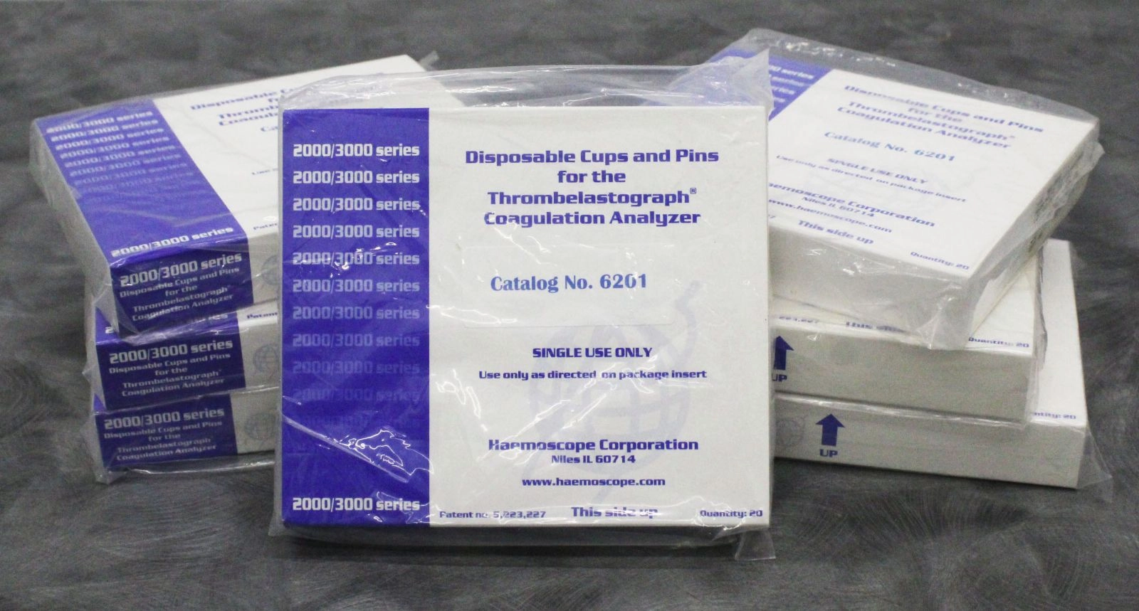 2000/3000 Series Disposable Cups &amp; Pins f/Thrombelastograph Coagulation Analyzer