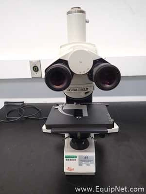 Lot 123 Listing# 980100 Leica DMLB Fluorescence Microscope