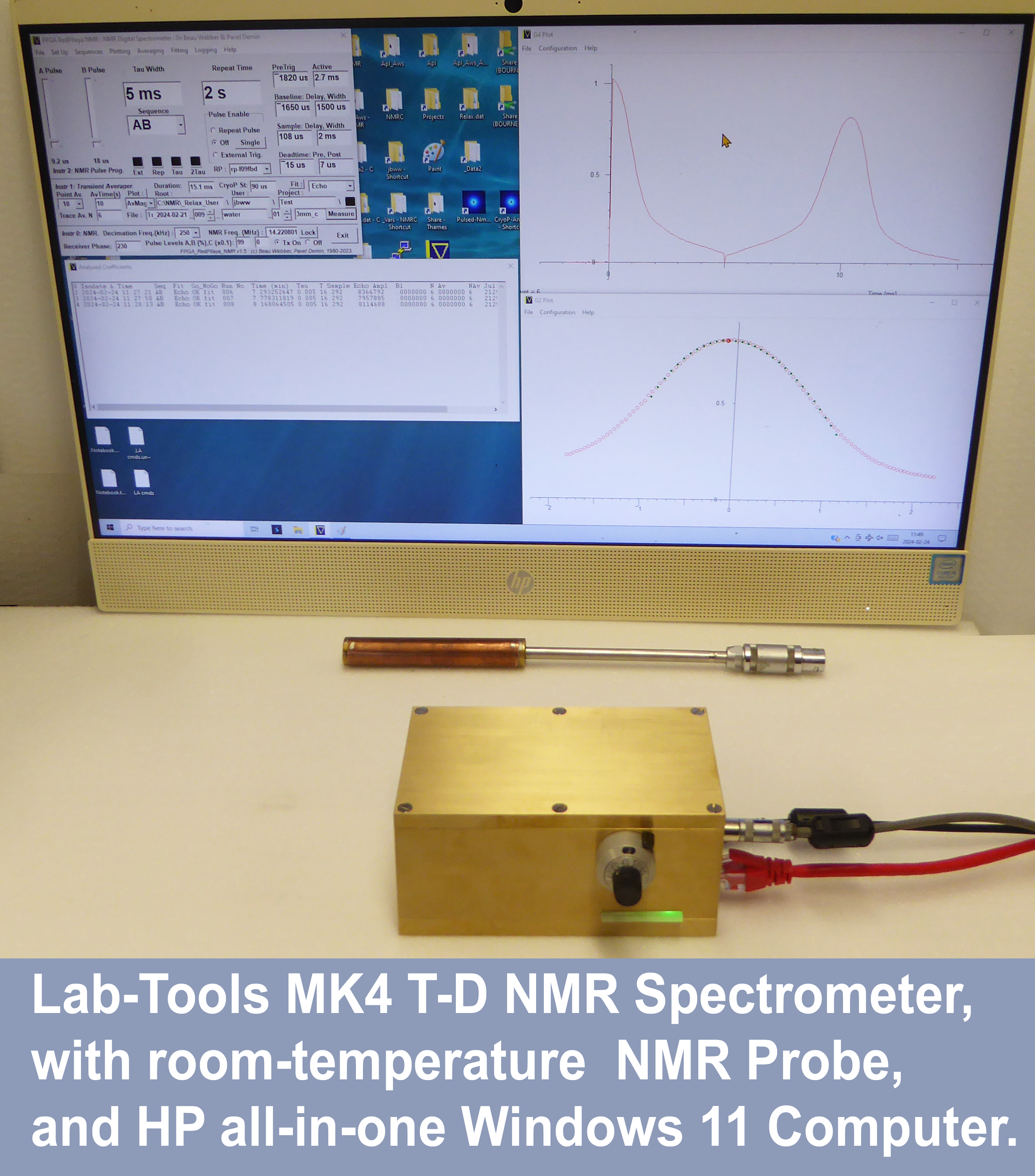 NMR T-D NMR Spectrometer