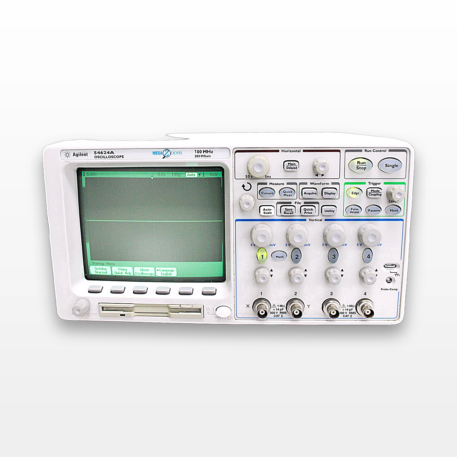 Agilent 54624A Oscilloscope 4CH 100 MHz, Mixed Signal Analysis