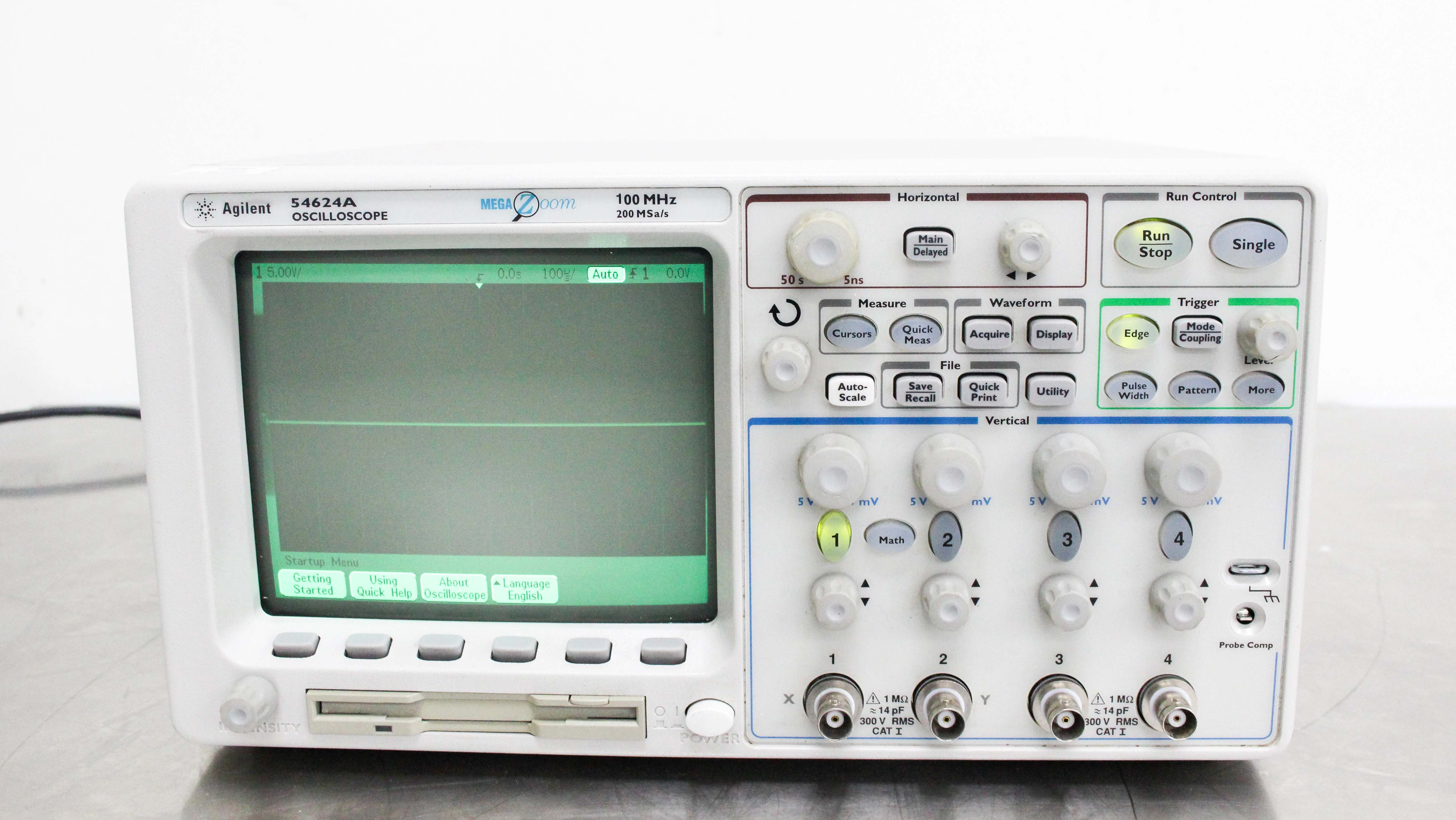 Agilent 4CH 100 MHZ Oscilloscope 54624A - 3373993