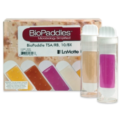 Lamotte BioPaddles - Tryptic Soy Agar (TSA) and Rose Bengal Chloramphenicol Agar (RB) 5552