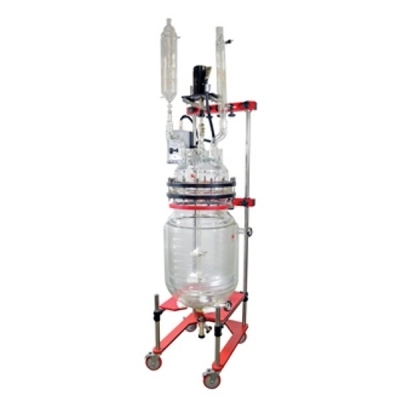 Ace Glass 20L Jacketed Reactor Base System For Rod Mounted Motors 12845-06