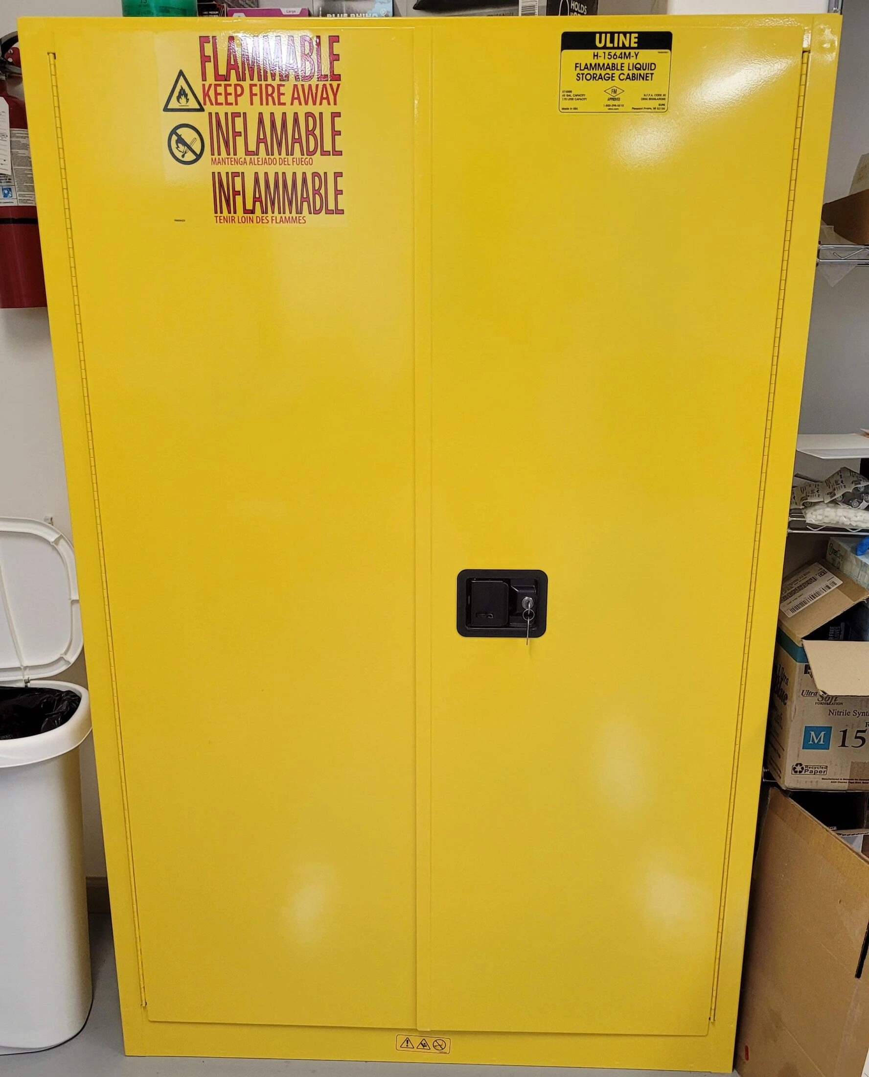 ULINE Flammable Storage Cabinet