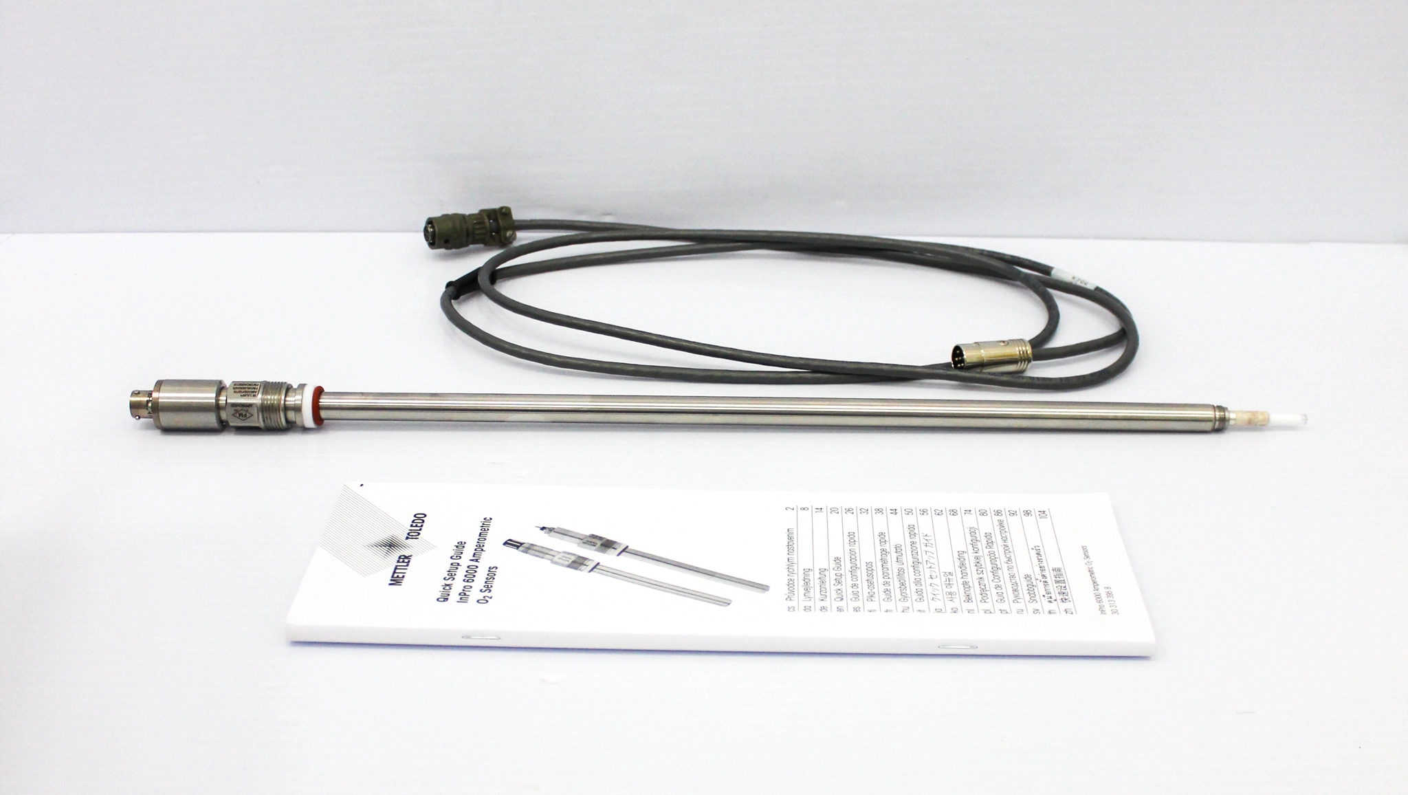 Mettler Toledo DO Probe Sensor InPro6820/12/420, PTFE, 7803-31565, Very Good Condition - 3376493