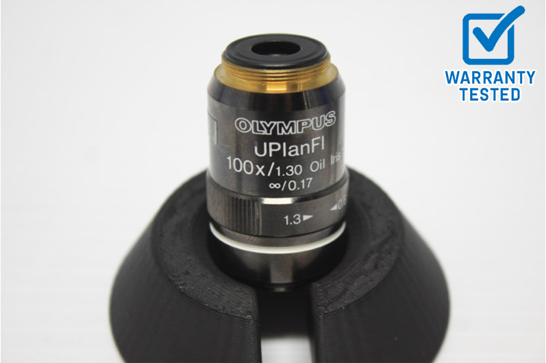 Olympus UPlanFl 100x/1.30 Oil Iris Microscope Objective Unit 6