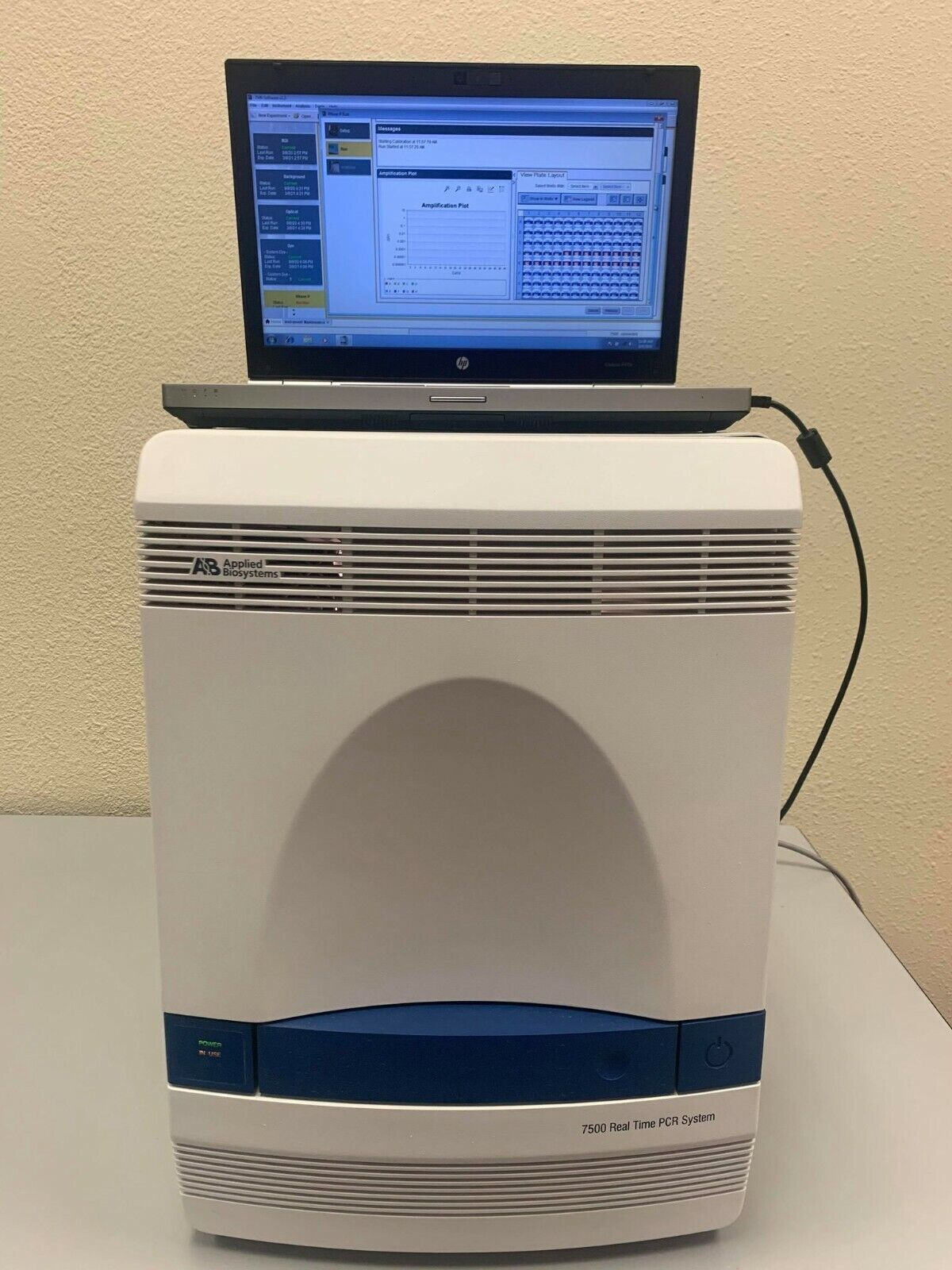 Applied Biosystems ABI 7500 Fast Dx real time PCR system, with computer - year 2021