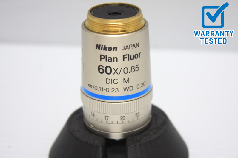 Nikon Plan Fluor 60x/0.85 DIC M Microscope Objective Unit 5