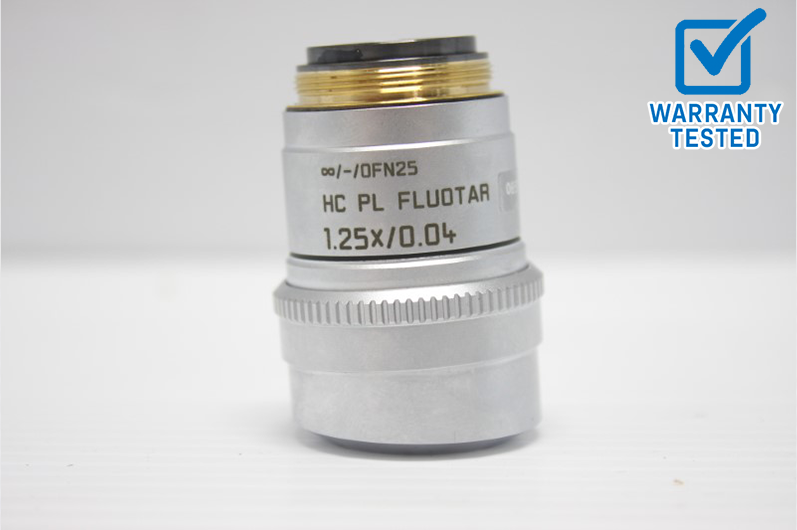 Leica HC PL FLUOTAR 1.25x/0.04 Microscope Objective