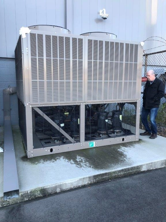 40 Ton Air Cooled York Chiller, New in 2021