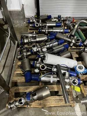 Lot Of Valves With Automatic Actuation