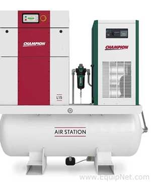 Champion L Series L15 120 Gal 20 HP Rotary Screw Compressor