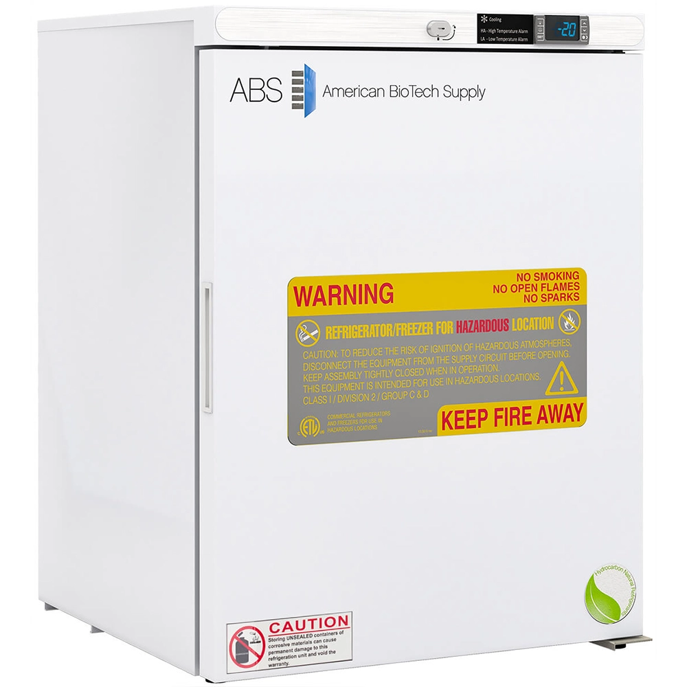 ABS 4 Cu. Ft.  Undercounter Hazardous Location Freezer Freestanding ABT-HC-EFP-04