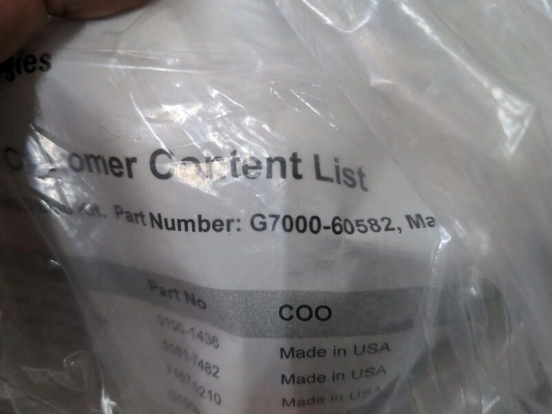 Agilent 7000 CI MSD Ship Kit &ndash; Part No: G7000-60582