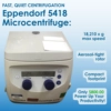 Eppendorf 5418 Benchtop Microcentrifuge