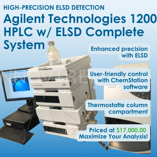 Agilent Technologies 1200 HPLC including ELSD Complete System