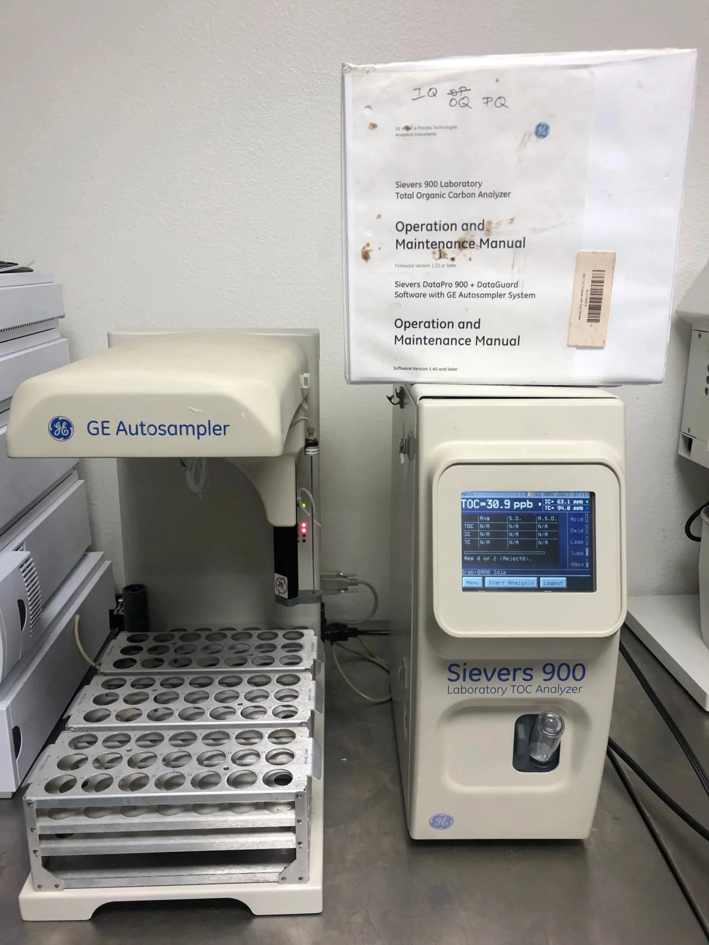 GE Healthcare Sievers 900 TOC Analyzer with Autosampler | LabX.com