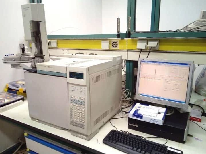 Cannabis Terpene Testing Agilent 6890N GC with FID and 7683 Autosampler