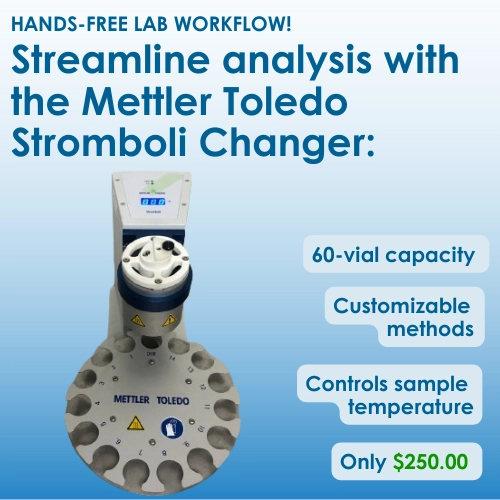 Mettler Toledo Stromboli Sample Changer