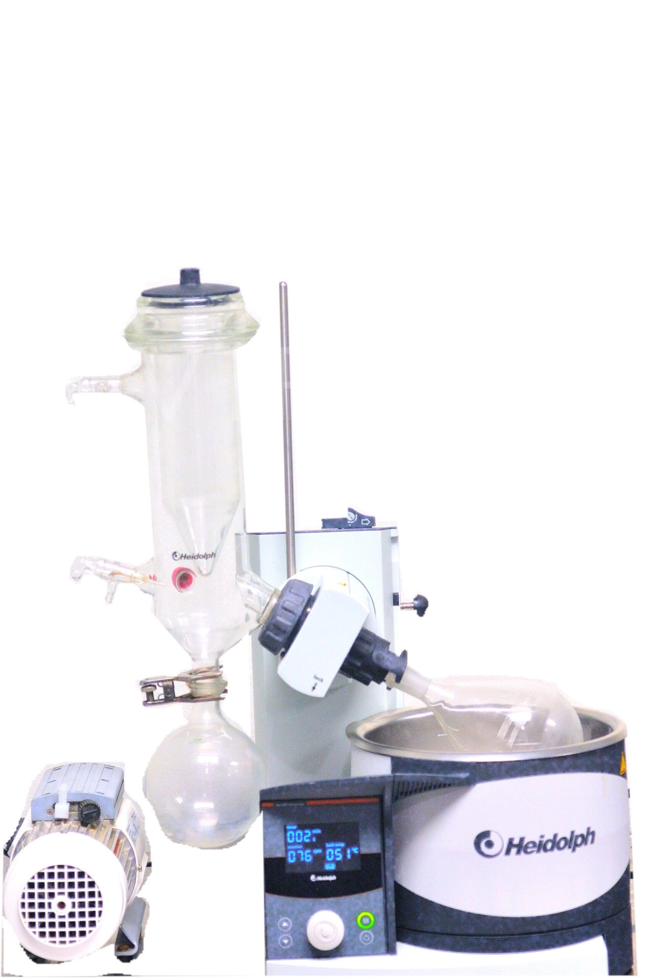 Heidolph Hei-VAP Advantage Evaporator Including Heidolph Pump, Glassware