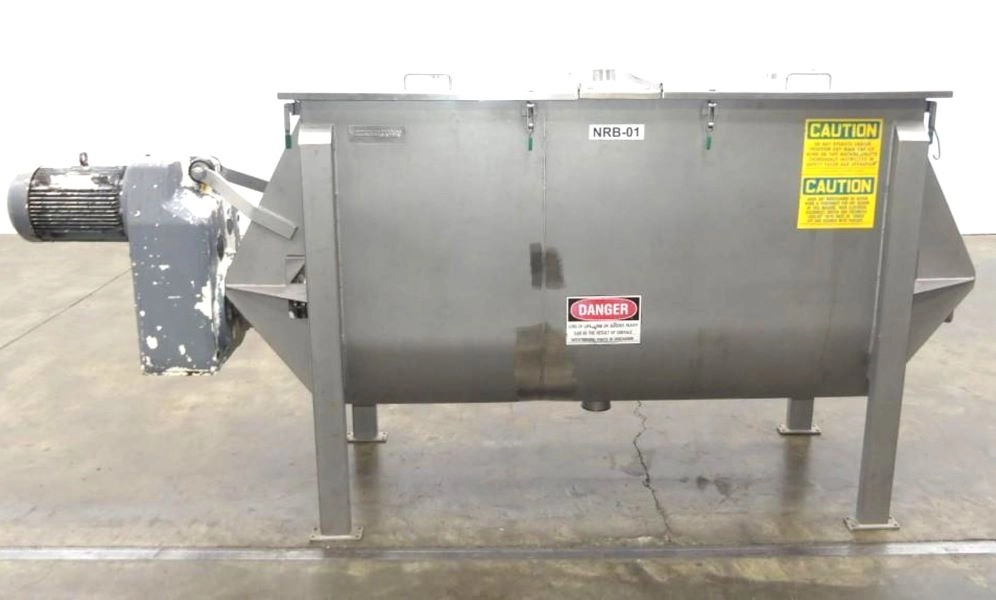 36 Cu.Ft. Stainless steel Ribbon Blender built by American Process Systems
