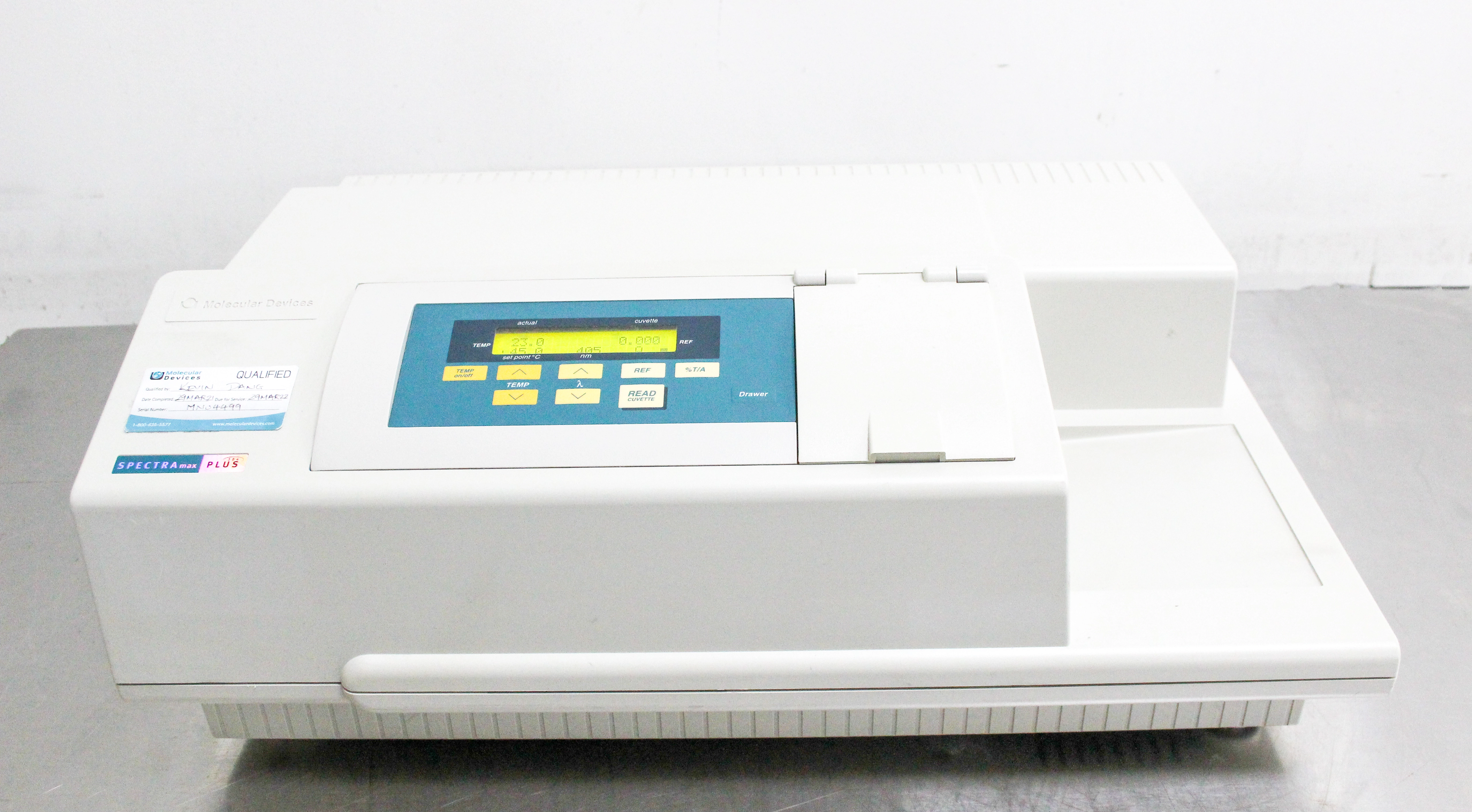 Molecular Devices SpectraMax Plus 384 UV-Visible Absorbance Micro Plate Reader - 3374061