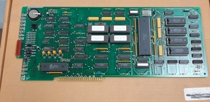 VARIAN CARD, CPU, IBDH, ASSY 03-925367-31 REV 1, SCEM 03-925370-00, ON BACB CARD FAB 03-925368-00 RE