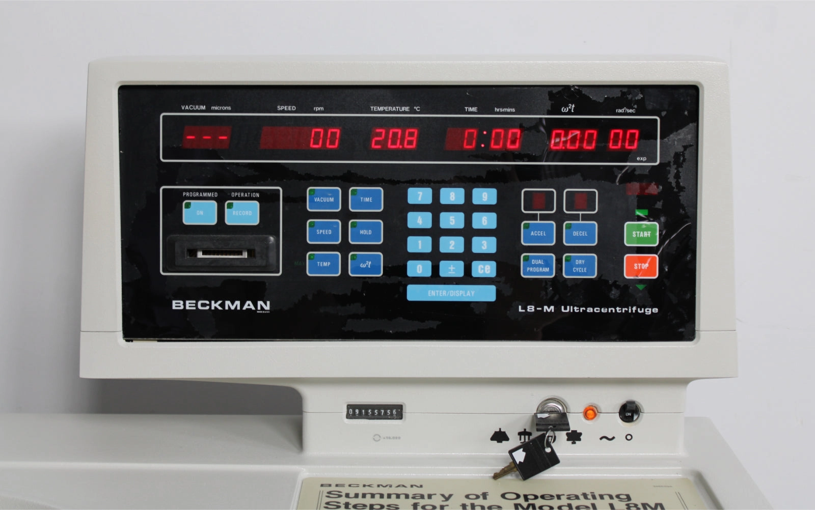 Beckman L870MR Refrigerated Floor Ultracentrifuge 344196
