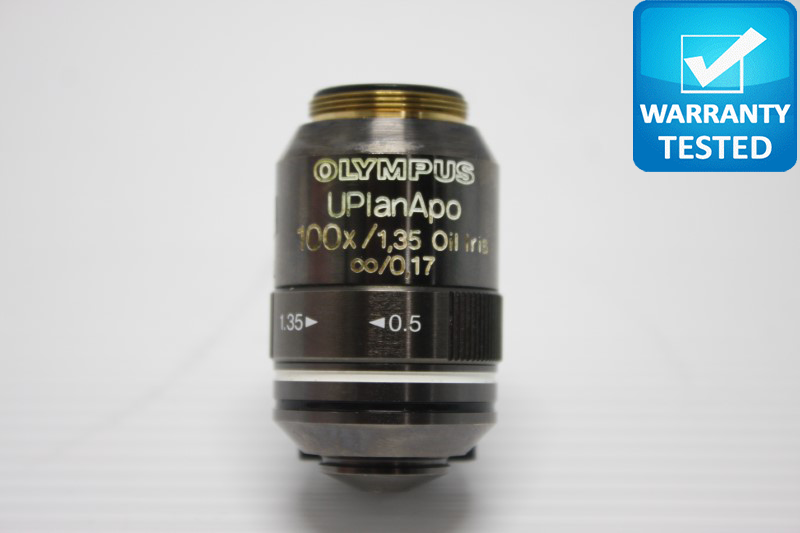 Olympus UPlanApo 100x/1.35 Oil Iris Microscope Objective - AV