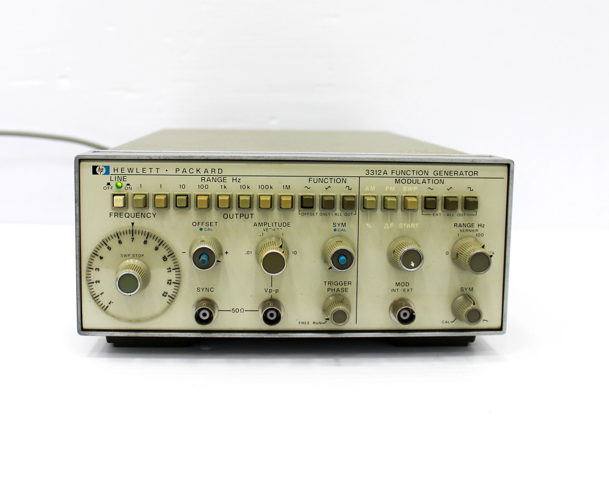 Agilent hp Hewlett Packard Function Generator 3312A - 3376581