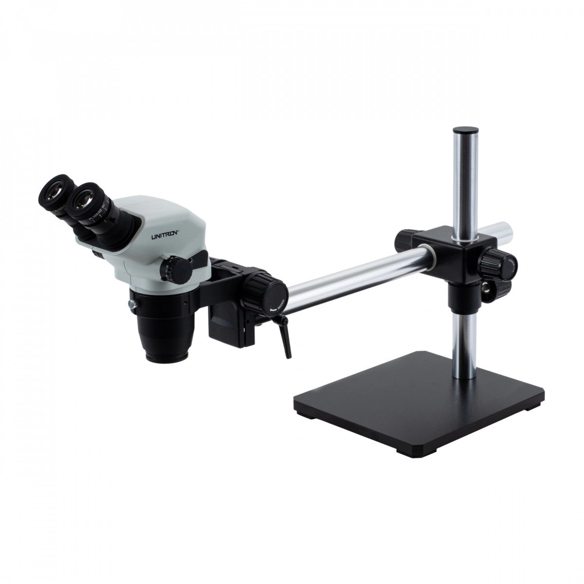 Unitron Z645 Zoom Stereo Microscope on Boom Stand | Industrial part inspection