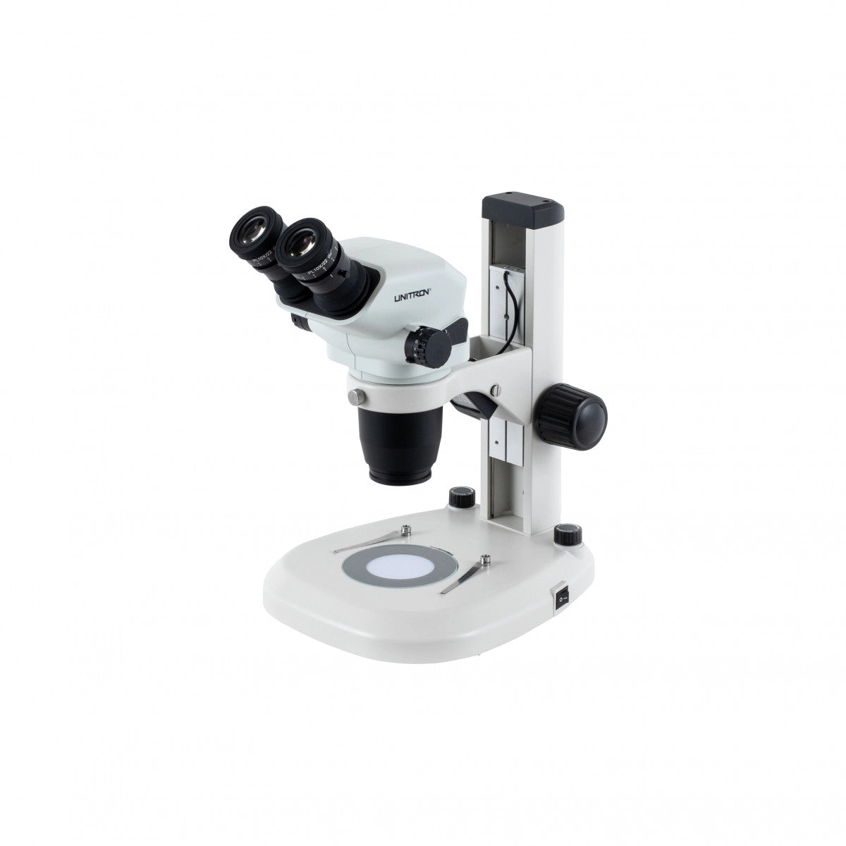 Unitron Z645 Zoom Stereo Microscope on LED Stand
