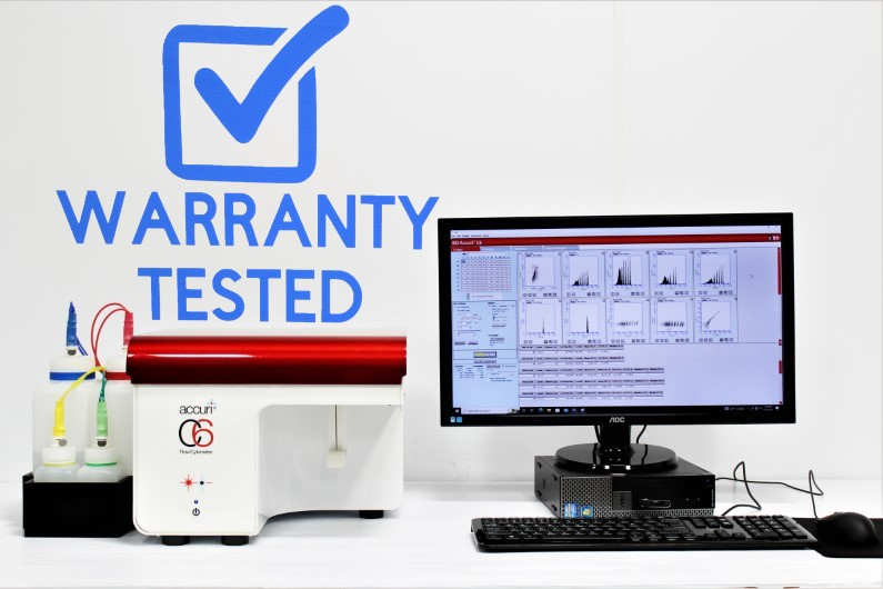 BD Accuri C6 Flow Cytometer 2 Laser 4 Color w/C-Sampler | LabX.com