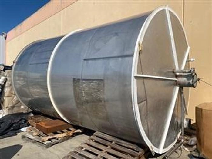 Storage Tank, 8250 Gallons, 316 Stainless Steel,