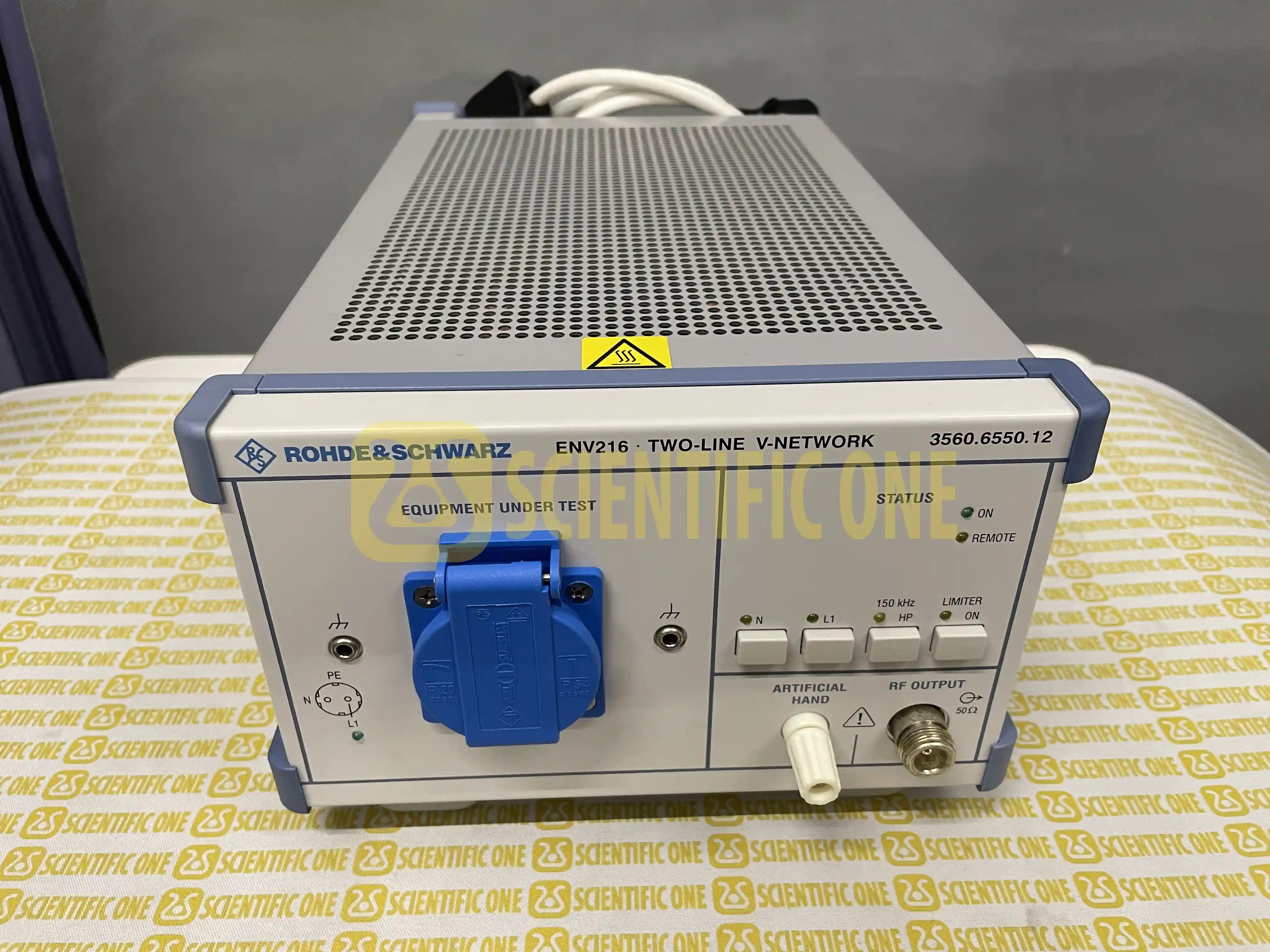 Rohde & Schwarz (R&S) ENV216 Two-Line V-Network LISN, 9 kHz to 30 MHz, 16 Amp