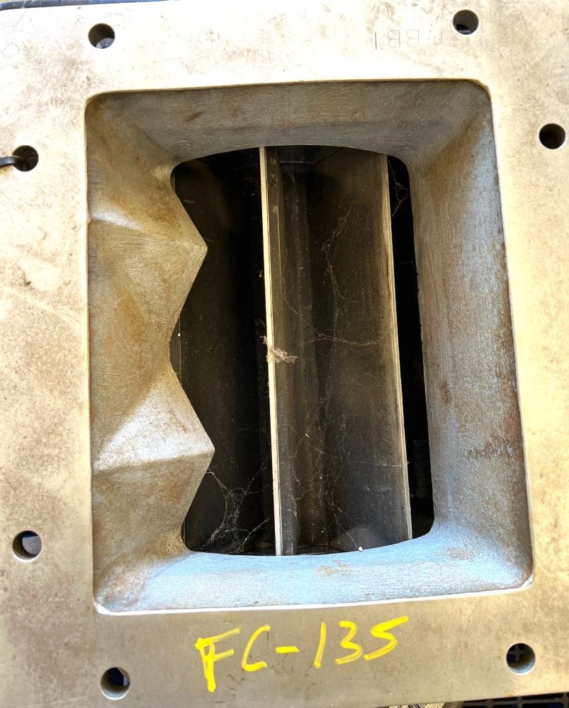 8" X 10" STAINLESS X 16" HT. BUHLER AIRLOCK ROTARY AIR LOCK VALVE